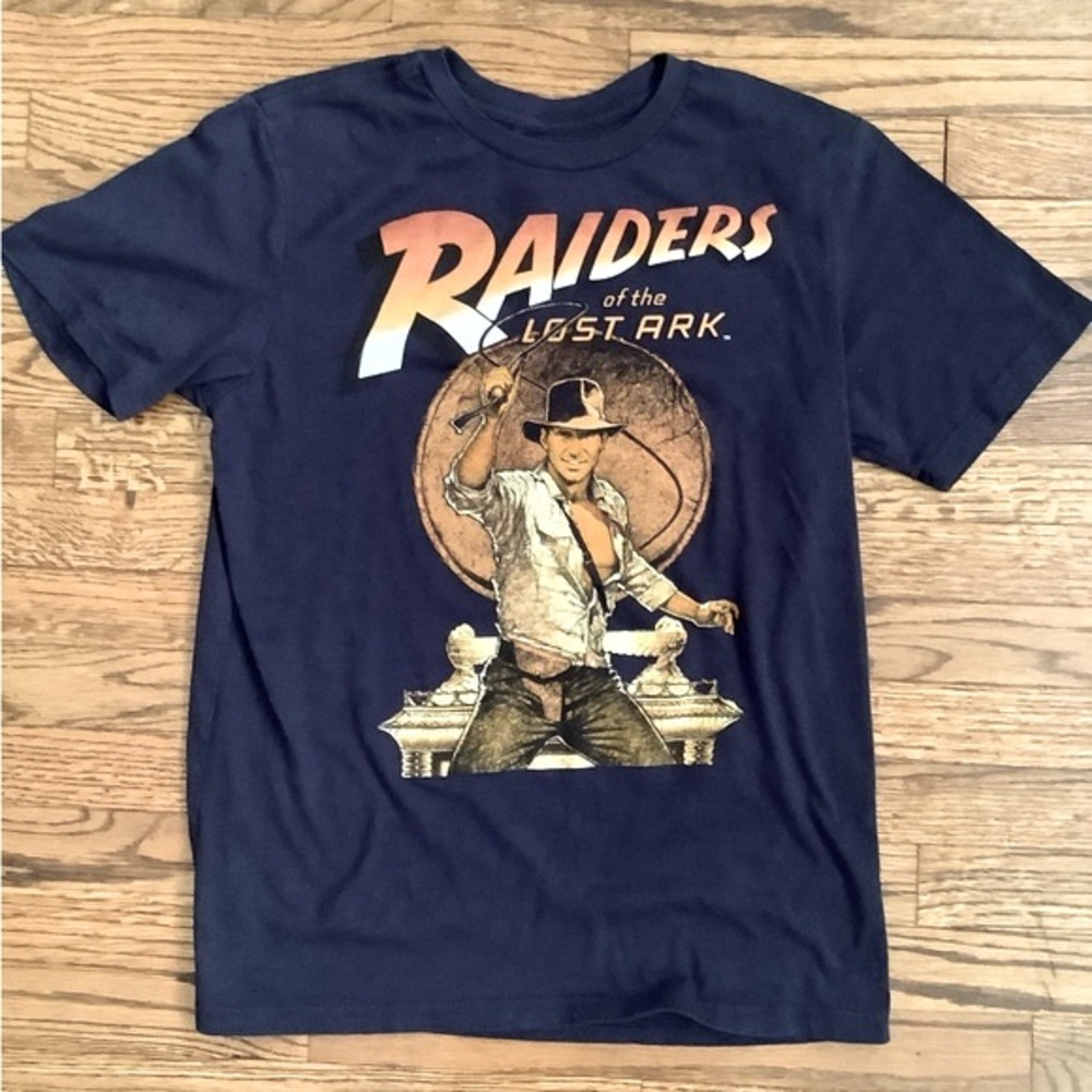 Indiana Jones Raiders of the Lost Ark Short-Sleeved T-Shirt.